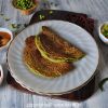 Green Chickpea Dosa - Hara Channa Chila - Soppu Kadale Dose Recipe