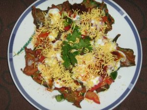 Palak Pakodi Chat