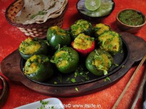 Baked Stuffed Capsicum