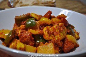 Dry Paneer Masala