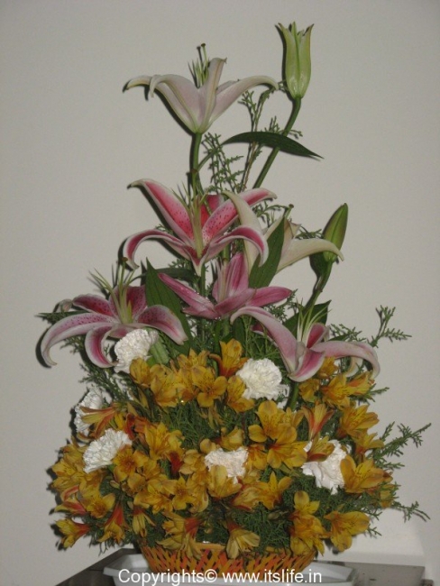 Vibrant Flower Arrangement | Ikebana | Flower Arrangement | Hobby